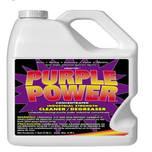 Belgrade Parts & Service, Inc. Purple Power Industrial Cleaner and Degreaser #ELG101