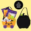 Needzo Peeps Ghosts and Pumpkins Marshmallows with Felt Trick or Treat Tote, Halloween Candy Filled Goodie Bag, 4 Items view 4