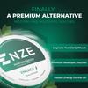 NZE Caffeine Nootropic Pouches (Wintergreen) - Energy Pouches with 50mg Caffeine, Alpha GPC, L-Tyrosine & L-Theanine with No Sugar or Artificial Sweeteners - 15 Pouches Per Can - 5 Pack view 2