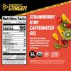 Honey Stinger Organic Strawberry Kiwi Energy Gel, Caffeinated & Gluten Free, for Exercise, Running and Performance, Sports Nutrition for Home & Gym, Pre and Mid Workout, 12 Pack, 13.2 Ounce view 2