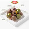 FRATELLI D'AMICO Italian Olives Mix, Pitted with garlic and red and yellow peppers, Gourmet Mediterranean Mixed Olive Trio in Oil, 9.9 oz / 280g, Product of Italy view 4