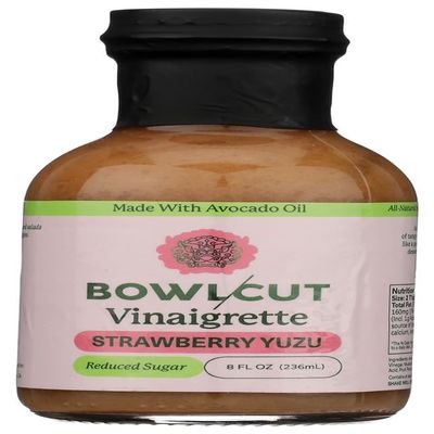 Bowlcut Strawberry Yuzu Dressing, 8 Ounce