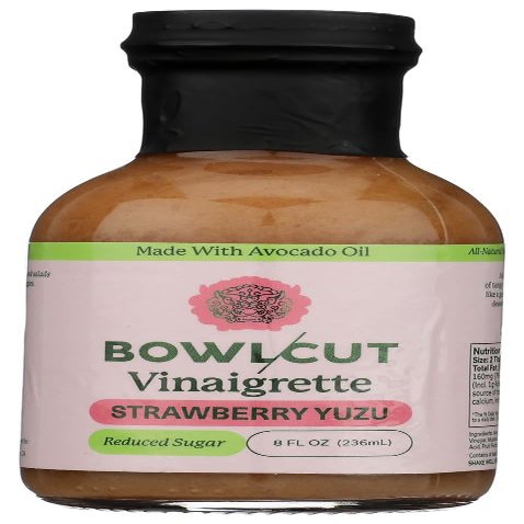 Bowlcut Strawberry Yuzu Dressing, 8 Ounce