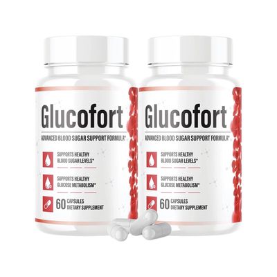 Mega Hits Glucofort Supplement Support Formula, 120 Capsules