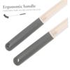 Long Handle Multipurpose Kitchen Cleaning Brush Set, 2pcs White view 2