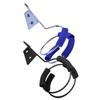 Baluue 2pcs Hair Dryer Holder Wall-mounted Hair Dryer Rack Professional Tool Organizer view 1