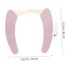 RORPOIR Thermostatic Heated Toilet Seat Seat Cushion for Comfortable Winter Use Raised Padded view 4