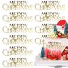 10Pcs Mirror Gold Merry Christmas Cake Toppers - Acrylic Cake Topper Decorations for Christmas Party view 1
