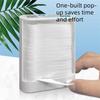 1 x Automatic Floss Container + 100 Pieces of Floss Floss Stick Refill Box Family Pack Floss Stick Floss Container Automatically Pops Up to Help You Quickly Solve The Problem of Stuffed Teeth. view 2