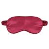1 Pcs Silk Sleep Mask, Soft Eye Mask with Elastic Strap, Lightweight Blindfold for Men, Women, Travel, and Naps (Dark red) view 1