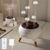 AChoice4U Essential Oil Diffuser 250ML Dancing Jellyfish Aromatherapy Diffuser Humidifier with 7 Colors LED Lights,Remote Control,Plug in for Bedroom,Office (White) view 1