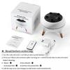 AChoice4U Essential Oil Diffuser 250ML Dancing Jellyfish Aromatherapy Diffuser Humidifier with 7 Colors LED Lights,Remote Control,Plug in for Bedroom,Office (White) view 2