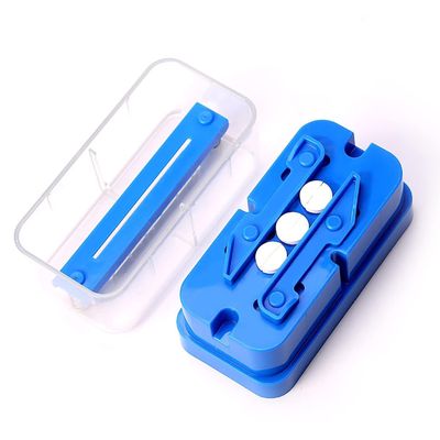 Pill Cutter, Best Pill Cutter for Small or Large Pills, Pill Splitter for Small Pills Stainless Steel Cutting Blade and Blade Guard, Accurate Even Cut for Small or Large Pills 1/4.(1PCS)