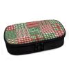 PJHEQOXE Christmas Themed Insulin Cooler Travel Case with Handle Travel Medicine Kit Insulated Carrying Case for Insulin Pen and Diabetic Supplies Storage Bag with All My Diabetes Shit Label view 2