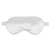 1 Pcs Silk Sleep Mask, Soft Eye Mask with Elastic Strap, Lightweight Blindfold for Men, Women, Travel, and Naps (White) view 1