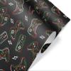 Giftini Video Game Gift Wrap, Gaming Wrapping Paper, For Arcade Lovers, Gamer Theme Party Decor Winter Holiday Present (Controller, One 20 inch x 30 inch sheet) view 1