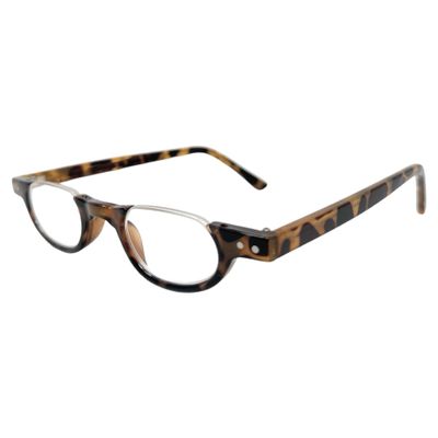Incredible Bargains The Hunter Half Moon Under Frame Reading Glasses + 3.00 Tortoise