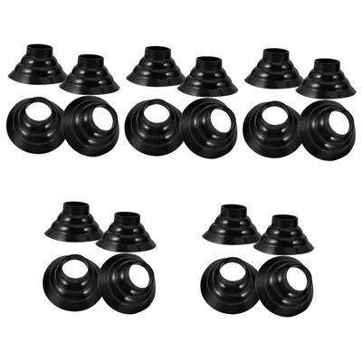 NOLITOY 20pcs Skid Cane Tips for Stability and Support Thickened Foot Covers for Walking Canes Trekking Poles and Hiking Sticks for Outdoor Activities