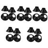 NOLITOY 20pcs Skid Cane Tips for Stability and Support Thickened Foot Covers for Walking Canes Trekking Poles and Hiking Sticks for Outdoor Activities view 1