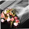 HAPINARY 1roll Clear Cellophane Wrap Film Transparent Packing Film for Flowers Crafts and Versatile for Bouquets Baskets and Special Occasions view 4