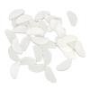 20 Pairs Silicone Eyeglass Nose Pads D Shaped Slip Adhesive Nose Cushions for All Types Glasses (Clear) view 1