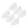 20 Pairs Silicone Eyeglass Nose Pads D Shaped Slip Adhesive Nose Cushions for All Types Glasses (Clear) view 3