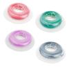 4 Pcs Dental Orthodontic Elastic Chain Power Chains Brace Orthodontic Spool Elastic Rubber Band for Teeth Braces,15ft/Roll (Red+Purple+Green+Gray, Short) view 1