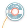 4 Pcs Dental Orthodontic Elastic Chain Power Chains Brace Orthodontic Spool Elastic Rubber Band for Teeth Braces,15ft/Roll (Sky blue+Royal blue+Orange+Black, Long) view 2