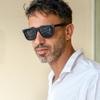 2SeeLife Oversized TR-90 Reading Sunglasses for Men Medium Fit, Sturdy Frame, Spring Hinges, Premium Sun Readers, Black (Sun Readers), +2.00 view 3