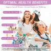 Totaria Sugar Free Multivitamin Gummies for Women 14+ w/Inositol, Iron, Folate, Biotin, Womens Daily Multivitamin Gummy w/Vitamin A, D, C, B, Support Hair, Skin, Energy, Immune, Strawberry Flavor view 4