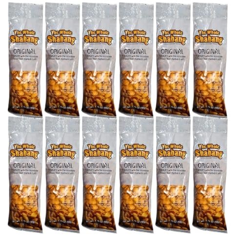 The Whole Shabang Original Flavor Peanuts, 12 Pack, 1.75 oz Each