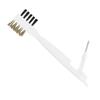 Ipetboom 3pcs Kitchen Scrub Brush for Gas Stove Utensils Ergonomic Crevice Cleaning Tool for Stubborn Dirt Tight Spaces for Sinks Countertops Convenient Handle Design view 1