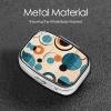 Pill Case Rectangle Pill Box with 3 Compartment Pill Organize Echo Shapes Circles Pillbox Small Pill Organizer Waterproof Small Pill Case for Travel Pill Containers for Medication Planner view 3