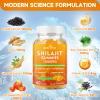 2 Packs Shilajit Gummies 1000mg Sugar Free - Shilajit Supplement for Men & Women - High in 85+ Trace Minerals & Fulvic Acid - Energy, Brain, Immunity - 120 Gummies view 4