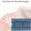 Upgrade Neck Pad Strap Cushion Pillow for Arm Sling Comfort Shoulder Support Pad Rotator Cuff Replacemet Surgery Elbow Brace Carry Padded Cover Broken Wrist Hand Injury Cast, Minky Dot Denim Blue view 2