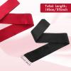 4Pcs Satin Blind Fold for Game, Soft Silk Blackout Blindfold for Adults Couples, 57'' V-Shaped Sleeping Eye Mask, Adjustable Eye Shade Cover, Travel Blind Folds for Adult Play Women Men Meditation view 2