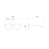 willochra Sports Full lens Reading Glasses Men Outdoor Safety Magnifying Reader Wrap Around Anti Blue Light Readers (black, 1.5, x) view 3