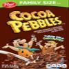 Cocoa PEBBLES Cereal, Chocolatey Kids Crunch, Gluten Free Sweetened Rice Crunch, 19.5 oz Family Size Cereal Box (Pack of 3) view 4