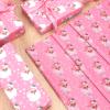100 Sheets Pink Xmas Santa Tissue Paper, 20 x 14in Snowflake Print Wrapping Tissue Cute Santa Art Decorative for Christmas Girls Baby Shower Birthday Party Supplies (Pink) view 4