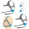 2-Pack Replacement CPAP Headgear for AirFit F20 & AirTouch F20, Compatible with F20 Full Face Mask, 4 Stronger Magnetic Clips & 2 Straps, Adjustable & Comfortable Headgear, Medium view 1