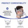 2-Pack Replacement CPAP Headgear for AirFit F20 & AirTouch F20, Compatible with F20 Full Face Mask, 4 Stronger Magnetic Clips & 2 Straps, Adjustable & Comfortable Headgear, Medium view 2