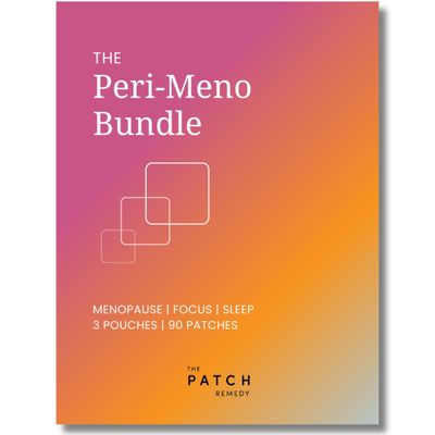 The Patch Remedy Peri-Menopause Patches Kit - (90 Patches) Includes Menopause Patch, Sleep & Focus Patch, Easy-to-Use Patches for Women