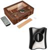 Cigar Cutter and Cigar humidor Set view 1