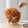 Brush for Cleaning, Precipitator Premium Feather Duster with Beech Handle - Attracts Dust Particles - Thick Soft Feathers, Hand Duster for Home, Office and Car, 3 Colors dust Catcher(C) view 4