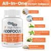 17-in-1 Brain Supplements for Memory and Focus - Nootropic Formula for Concentration, Clarity, Energy & Focus - Natural Caffeine Blend with Vitamins, Amino Acids & Herbal Extracts - 120 Tablets view 3