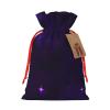 Muflvdx Galaxy Starry Space Purple Starry Print Sacks Drawstring Bags,Gift Bags Reusable Easy To Wrap,For Birthdays,Holidays,Christmas Bags view 1