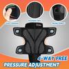 4-Way Adjustable Compression Calf Brace for Men & Women - Sports Leg Support Sleeve Relieves Varicose Veins, Swelling, Shin Splint Pain & Muscle Strain Recovery for Running, Hiking, Fitness(Small) view 3