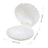 Cabilock Pearl Colored Shell Candy Box 10-Pack Mini Sea Shell Containers Plastic Party Favor Boxes for Wedding Birthday Shower Packaging and Jewelry Storage view 2