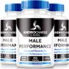 (3 Pack) AndroCharge Pills for Men, Official Andro Charge Male Capsules, All-Natural Support for Overall Health and Peak Performance, Premium Multivitamins Formula, AndroCharger (180 Capsules)