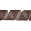 SDZMDL Brown Burlap Wired Ribbon 2-1/2 Inch, Solid Ribbon with Wire Edge for Valentine's Day Big Bow, Wreath, Christmas Tree, Outdoor Decoration, Gift Wrapping, 10 Yards/Roll. view 3